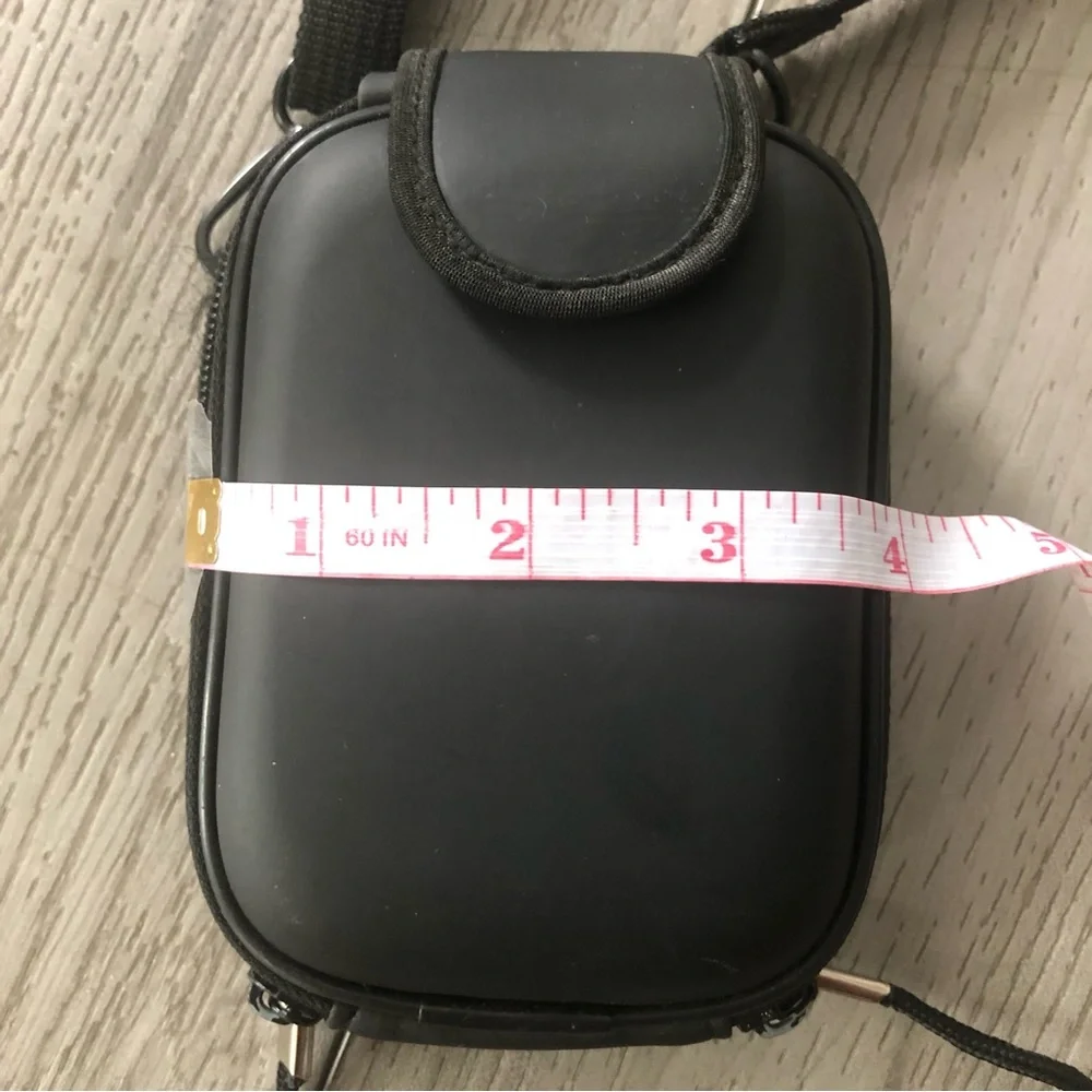 Black Camera Case with Strap